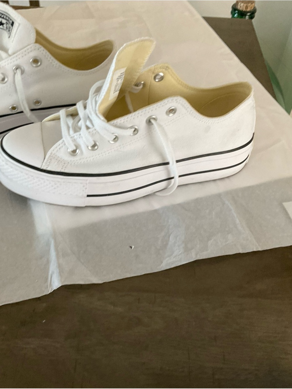 Converse Chuck Taylor All Star Platform White size 9 - Picture 11 of 16